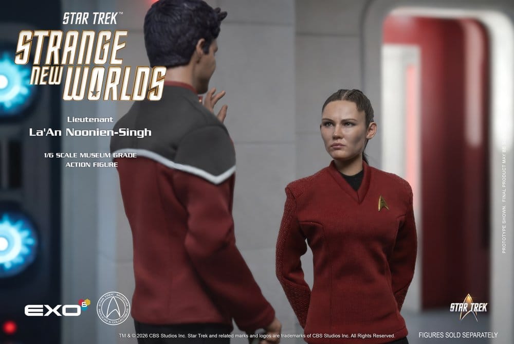 Star Trek: Strange New Worlds Actionfigur 1/6 Lt. La'An Noonien-Singh 28 cm Image 3