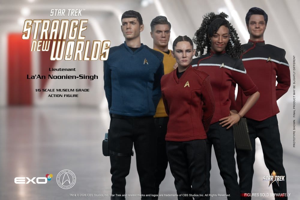 Star Trek: Strange New Worlds Actionfigur 1/6 Lt. La'An Noonien-Singh 28 cm Image 12