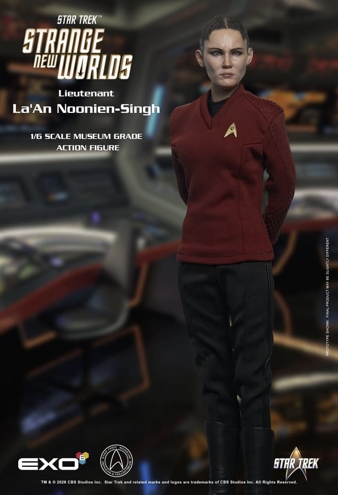 Star Trek: Strange New Worlds Actionfigur 1/6 Lt. La'An Noonien-Singh 28 cm Image 13