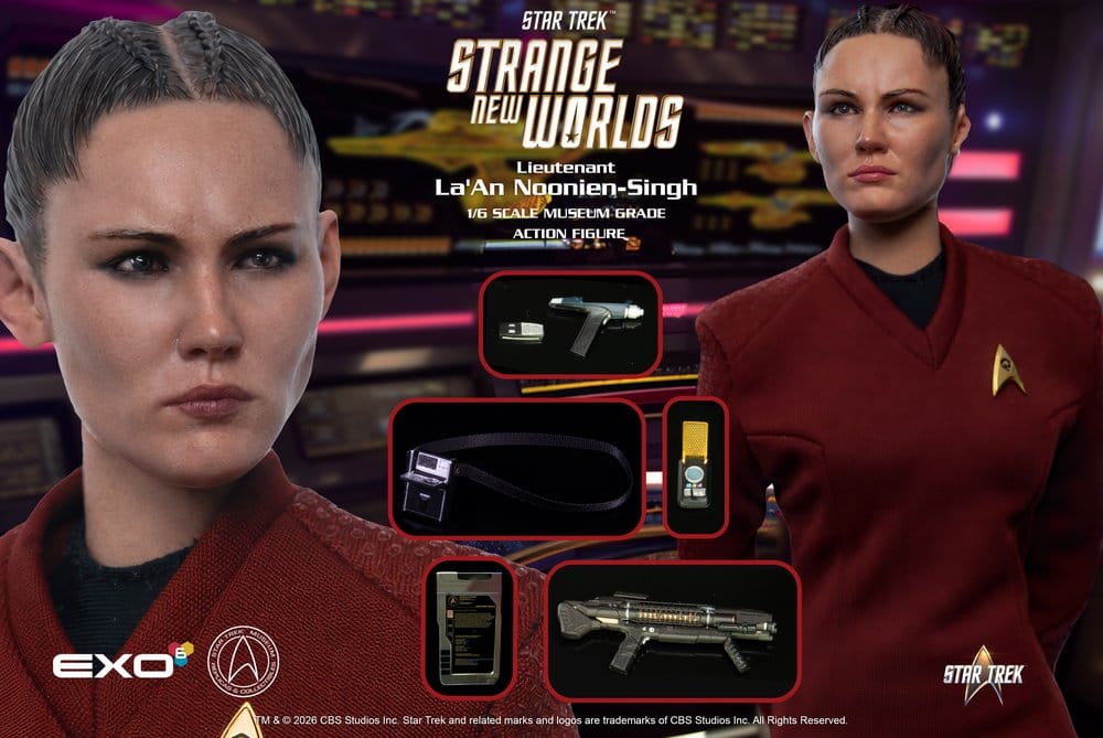 Star Trek: Strange New Worlds Actionfigur 1/6 Lt. La'An Noonien-Singh 28 cm Image 16