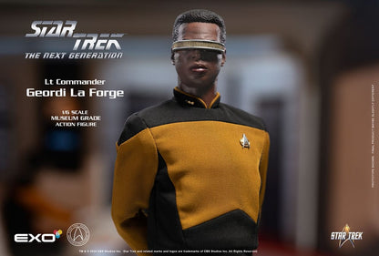 Star Trek: The Next Generation Actionfigur 1/6 Lt. Commander Geordi La Forge (Essentials Version) 28 cm Image 5