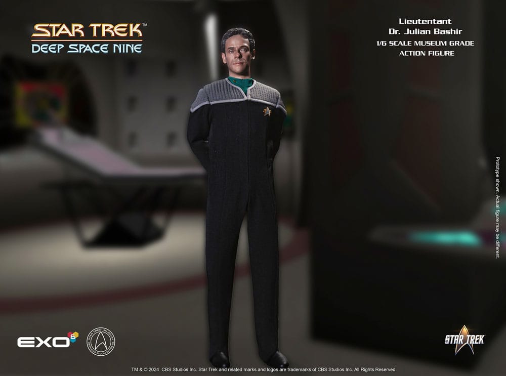Star Trek: Deep Space Nine Actionfigur 1/6 Dr. Julian Bashir 30 cm Image 6