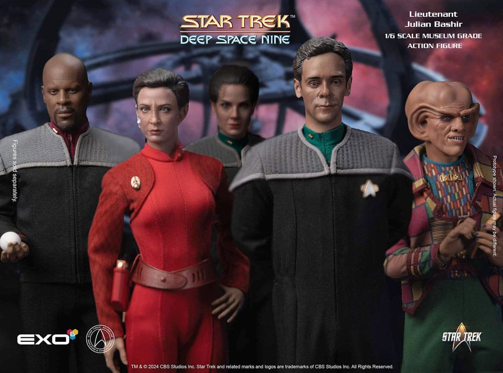 Star Trek: Deep Space Nine Actionfigur 1/6 Dr. Julian Bashir 30 cm Image 9