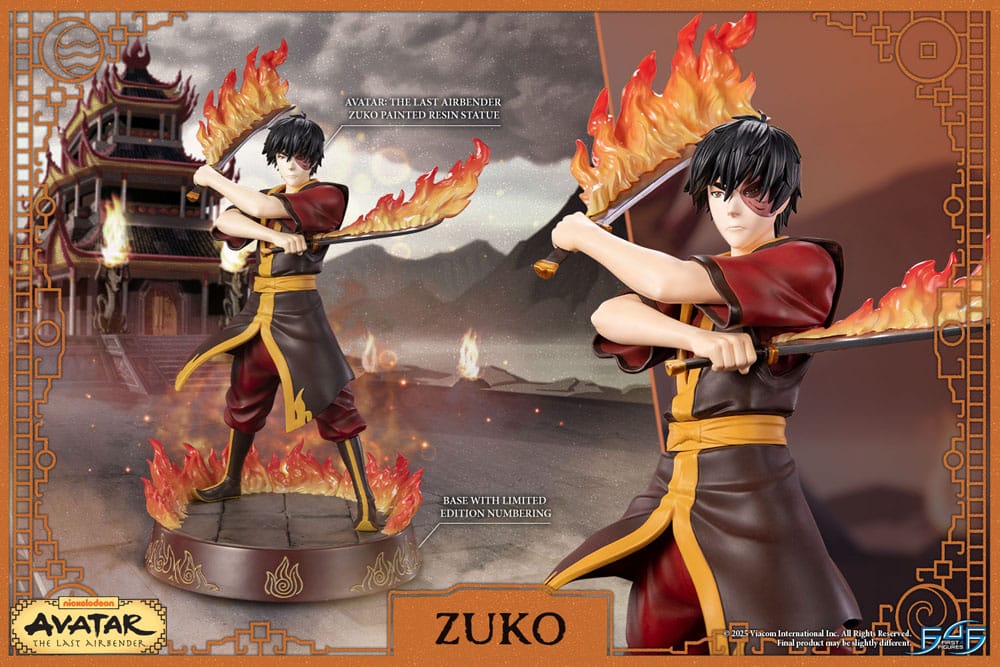 Avatar Der Herr der Elemente Statue Zuko 32 cm Image 10