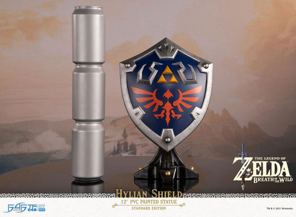 The Legend of Zelda Breath of the Wild PVC Statue Hylian Shield Standard Edition 29 cm Image 5