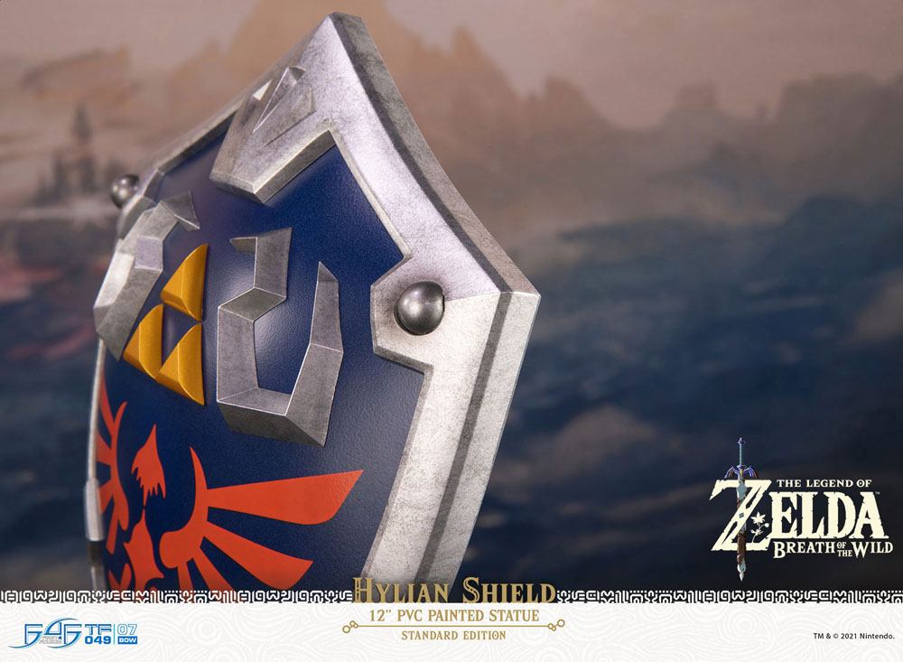 The Legend of Zelda Breath of the Wild PVC Statue Hylian Shield Standard Edition 29 cm Image 12