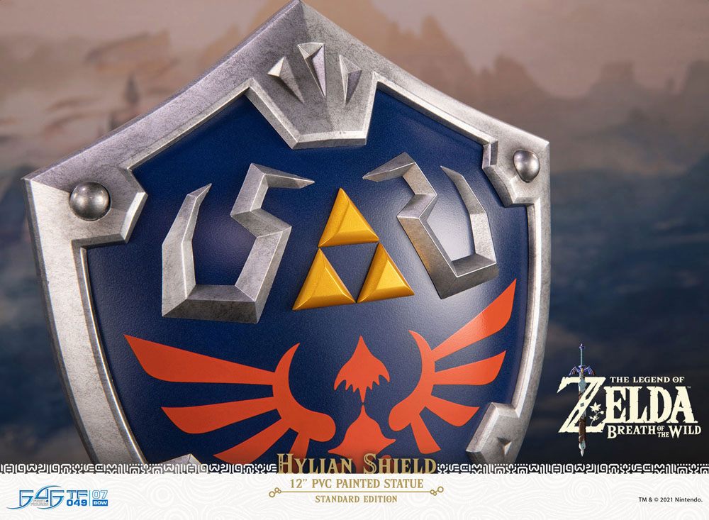 The Legend of Zelda Breath of the Wild PVC Statue Hylian Shield Standard Edition 29 cm Image 13