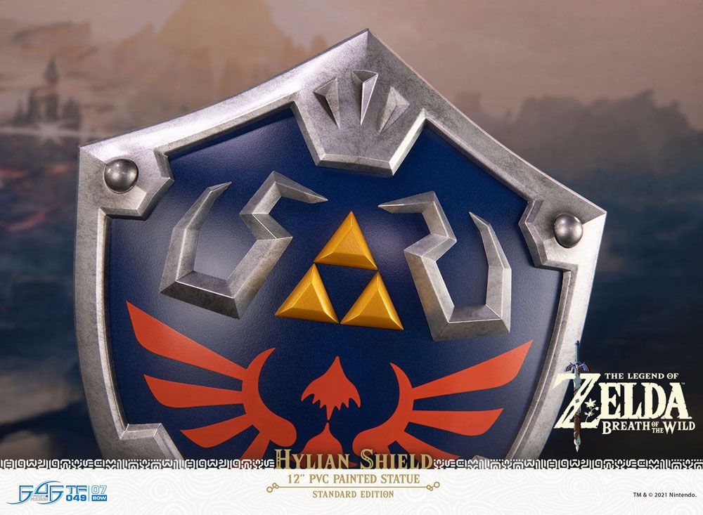 The Legend of Zelda Breath of the Wild PVC Statue Hylian Shield Standard Edition 29 cm Image 14