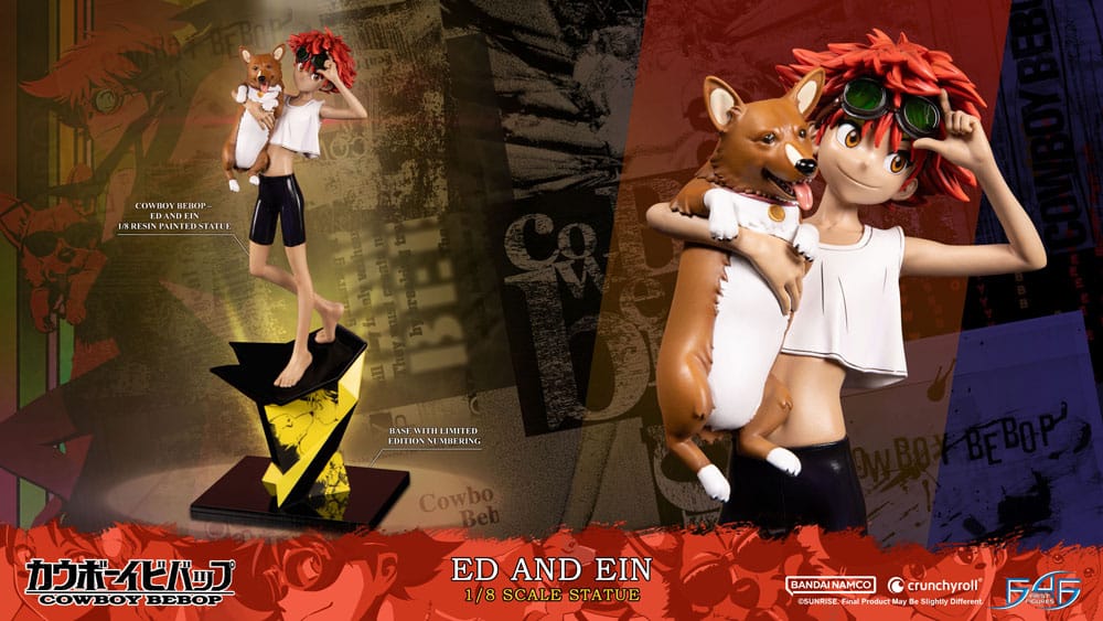 Cowboy Bebop Statue 1/8 Ed & Ein 28 cm Image 2