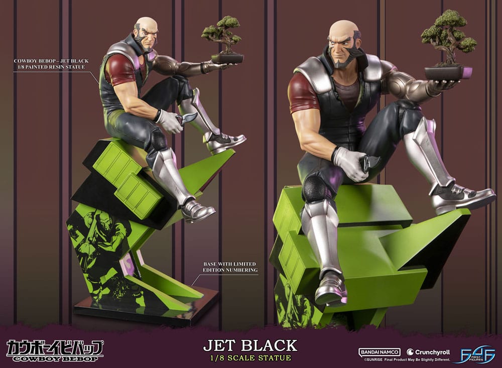 Cowboy Bebop Statue 1/8 Jet Black 30 cm Image 2