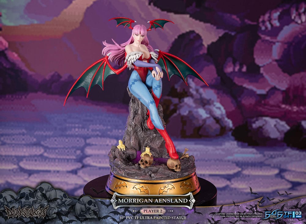 Darkstalkers PVC Statue Morrigan Aensland Player 2 Variant 25 cm Image 11