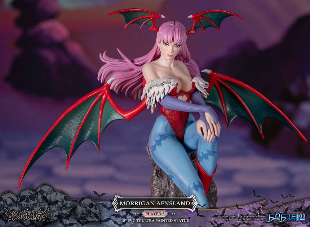 Darkstalkers PVC Statue Morrigan Aensland Player 2 Variant 25 cm Image 12