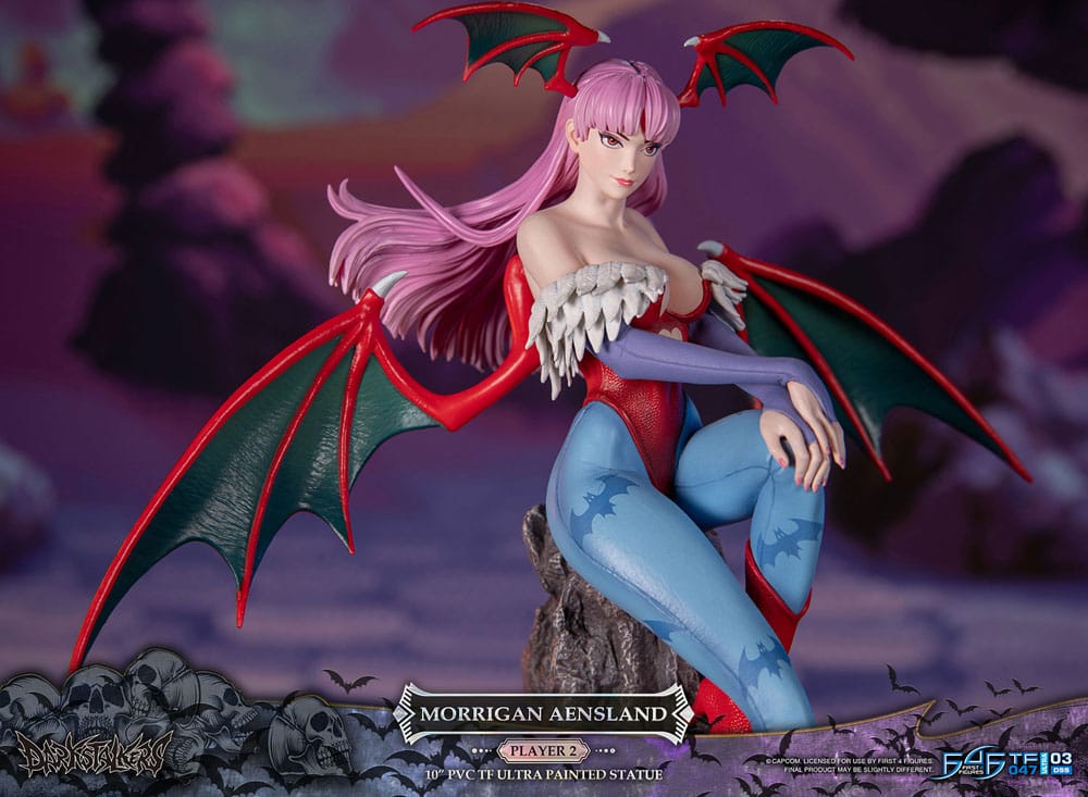 Darkstalkers PVC Statue Morrigan Aensland Player 2 Variant 25 cm Image 13