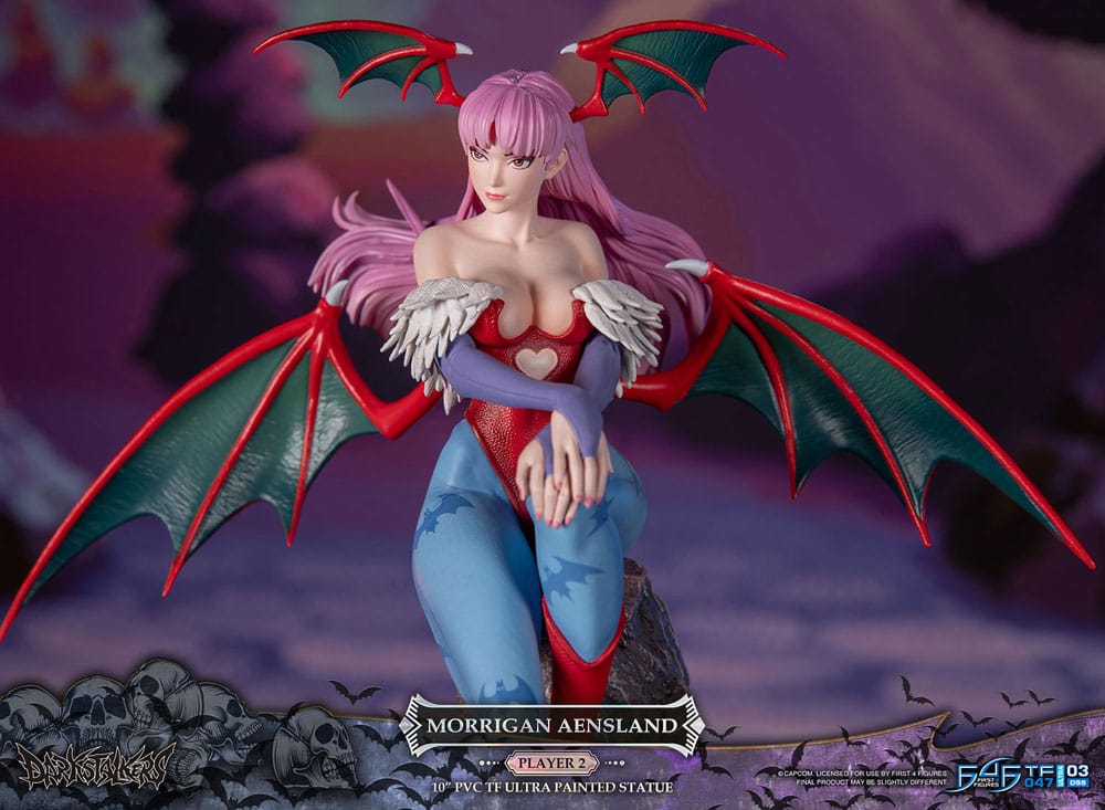 Darkstalkers PVC Statue Morrigan Aensland Player 2 Variant 25 cm Image 14
