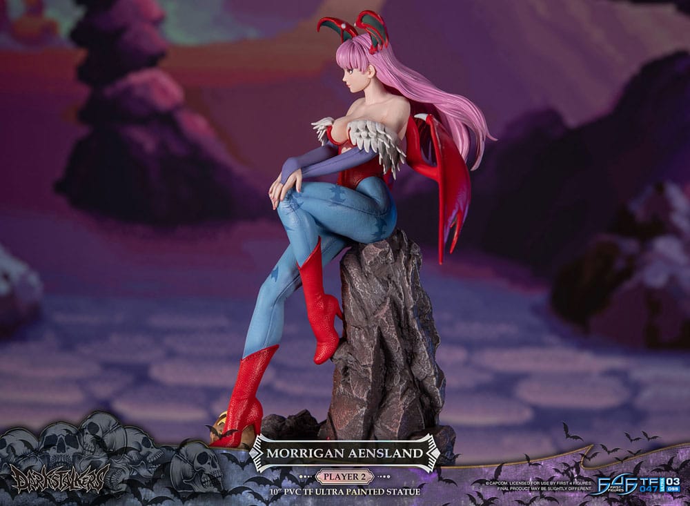 Darkstalkers PVC Statue Morrigan Aensland Player 2 Variant 25 cm Image 15