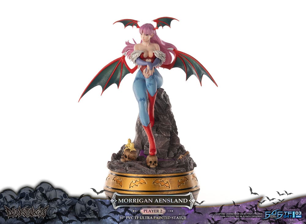 Darkstalkers PVC Statue Morrigan Aensland Player 2 Variant 25 cm Image 17