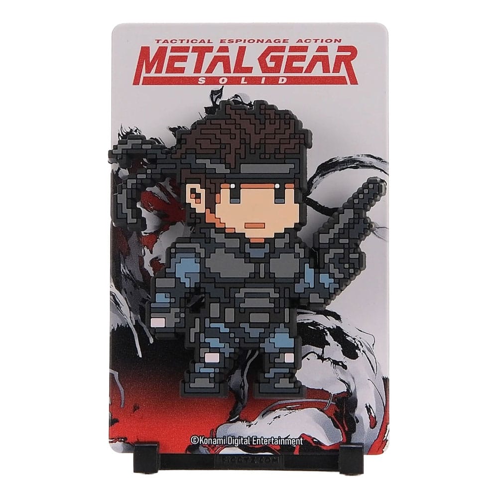 Metal Gear Solid 1 FiGGYZ Magnet-Sammelfigur Solid Snake 11 cm Image 2