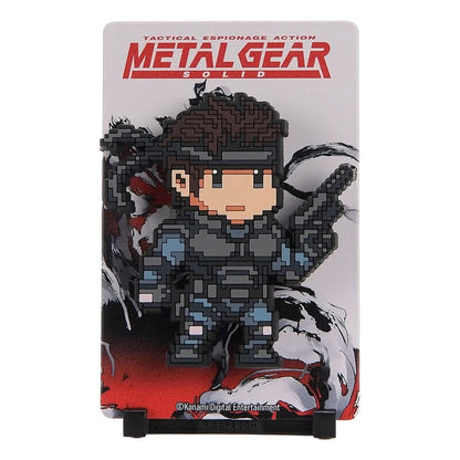 Metal Gear Solid 1 FiGGYZ Magnet-Sammelfigur Solid Snake 11 cm Image 2