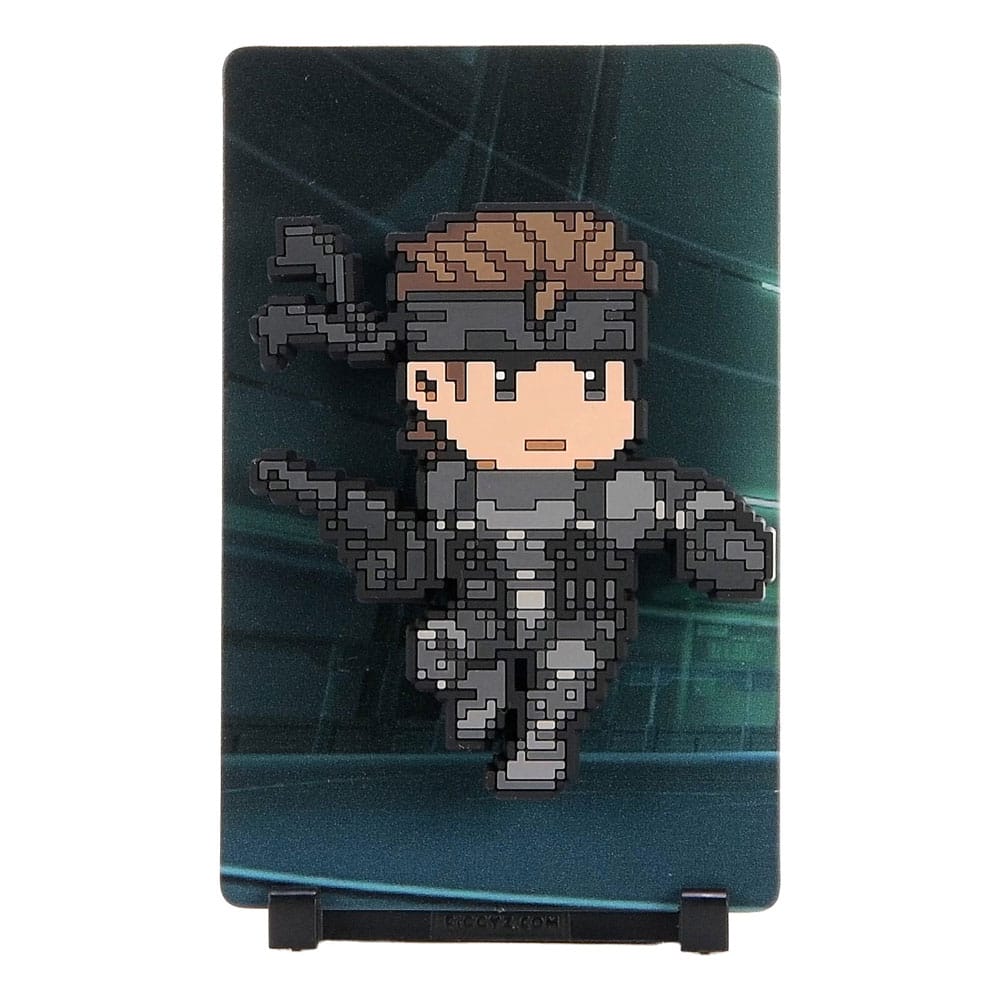Metal Gear Solid 2 FiGGYZ Magnet-Sammelfigur Solid Snake (Hero Pose) 11 cm Image 1