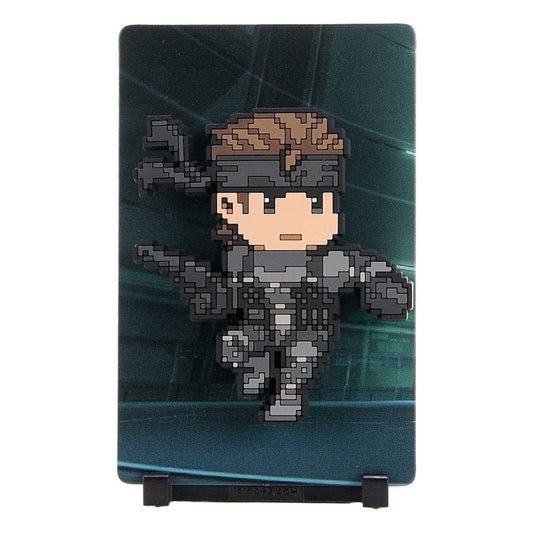 Metal Gear Solid 2 FiGGYZ Magnet-Sammelfigur Solid Snake (Hero Pose) 11 cm Image 1