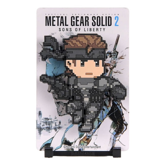 Metal Gear Solid 2 FiGGYZ Magnet-Sammelfigur Solid Snake (Hero Pose) 11 cm Image 2