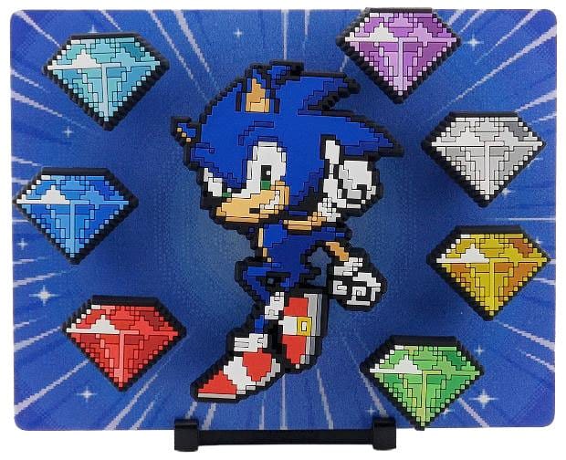 Sonic The Hedgehog FiGGYZ Magnet-Sammelfigur Modern Sonic 35th Anniversary 9 cm Image 3