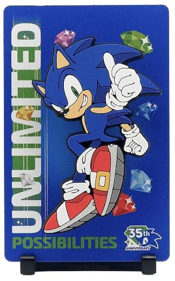 Sonic The Hedgehog FiGGYZ Magnet-Sammelfigur OGz Sonic 35th Anniversary 9 cm Image 1