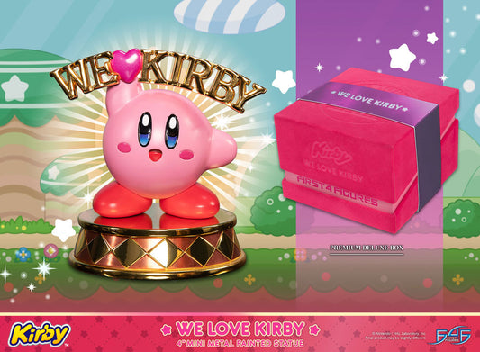 Kirby DieCast Statue We Love Kirby 10 cm Image 2