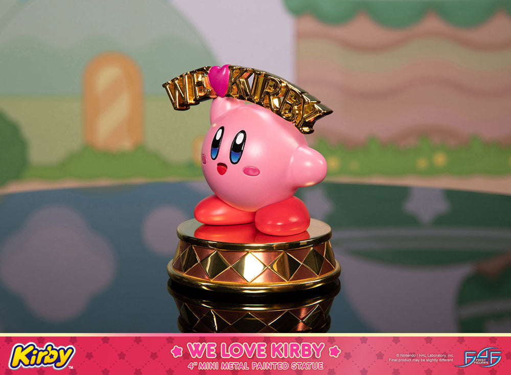 Kirby DieCast Statue We Love Kirby 10 cm Image 3