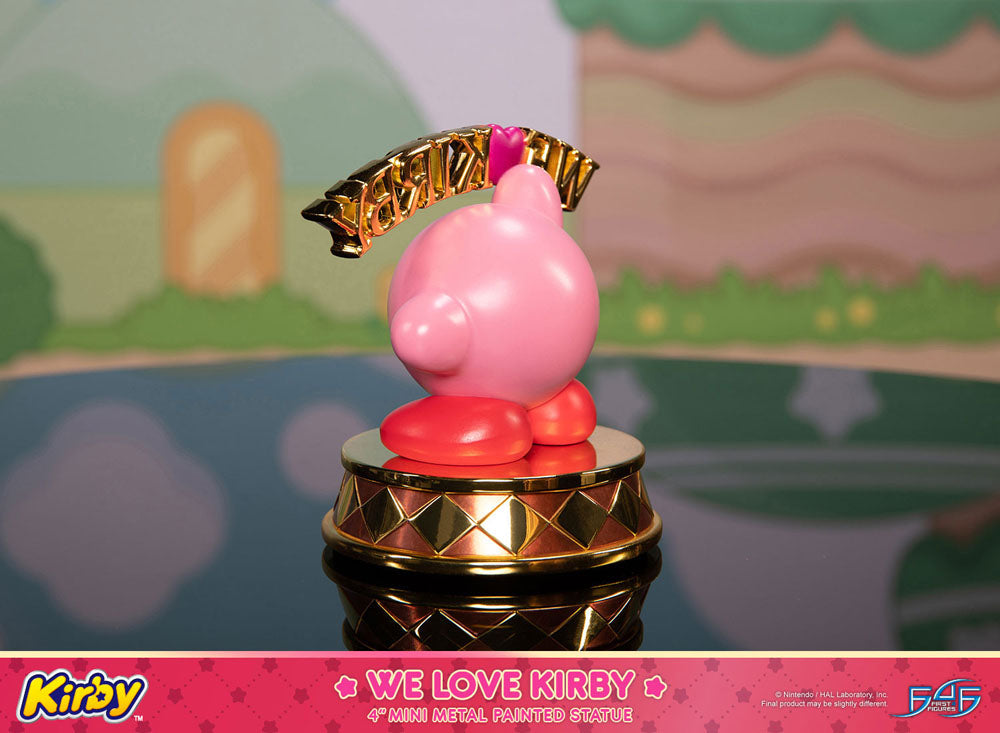 Kirby DieCast Statue We Love Kirby 10 cm Image 5