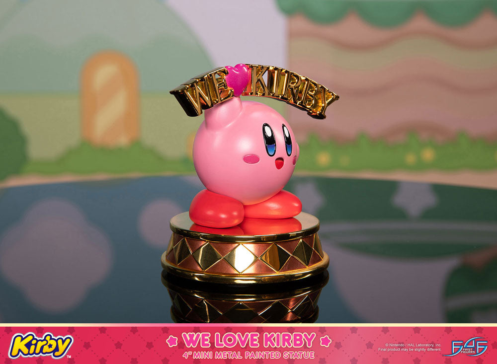 Kirby DieCast Statue We Love Kirby 10 cm Image 9