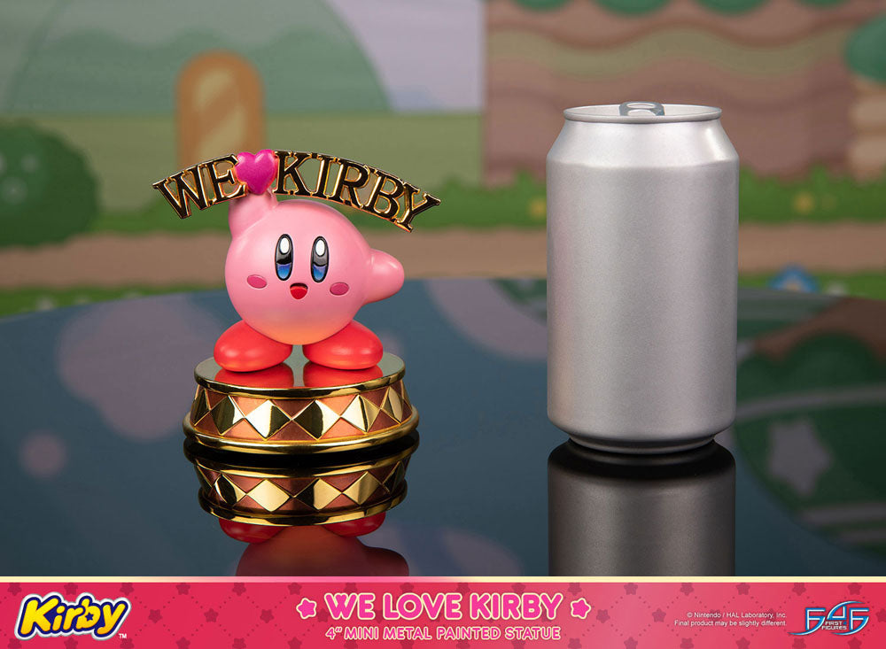 Kirby DieCast Statue We Love Kirby 10 cm Image 11