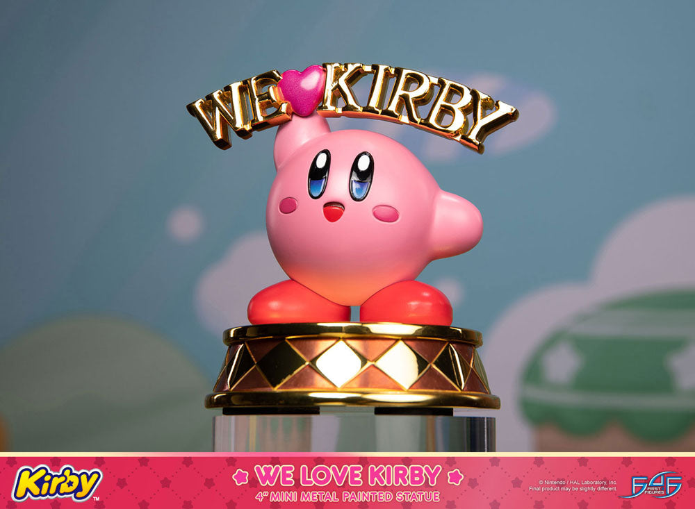 Kirby DieCast Statue We Love Kirby 10 cm Image 15