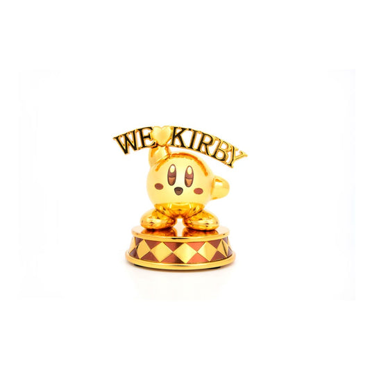 Kirby DieCast Statue We Love Kirby Gold Edition 10 cm Image 1
