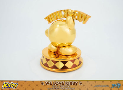 Kirby DieCast Statue We Love Kirby Gold Edition 10 cm Image 13