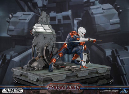 Metal Gear Solid Statue Cyborg Ninja (Gray Fox) 41 cm Image 5