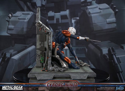 Metal Gear Solid Statue Cyborg Ninja (Gray Fox) 41 cm Image 6