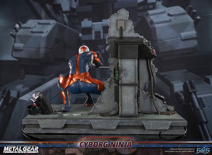 Metal Gear Solid Statue Cyborg Ninja (Gray Fox) 41 cm Image 8