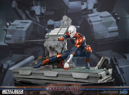 Metal Gear Solid Statue Cyborg Ninja (Gray Fox) 41 cm Image 14