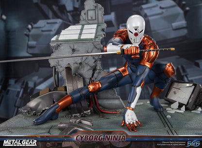 Metal Gear Solid Statue Cyborg Ninja (Gray Fox) 41 cm Image 16