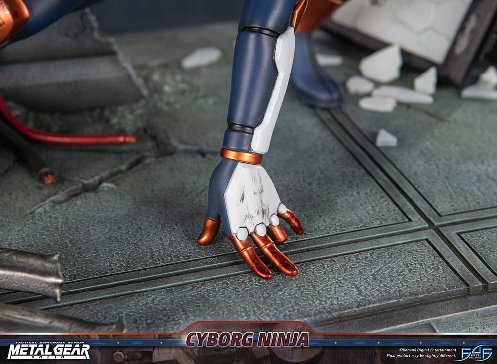 Metal Gear Solid Statue Cyborg Ninja (Gray Fox) 41 cm Image 19