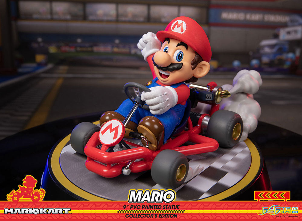 Mario Kart PVC Statue Mario Collector's Edition 22 cm Image 3