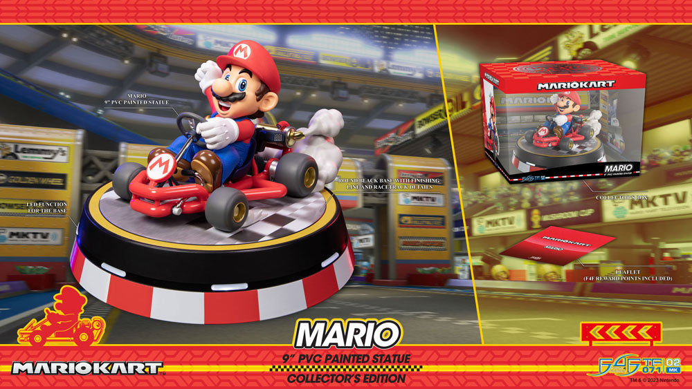 Mario Kart PVC Statue Mario Collector's Edition 22 cm Image 11