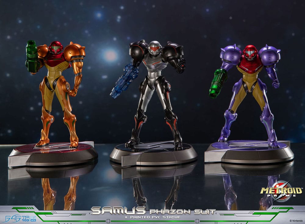 Metroid Prime PVC Statue Samus Phazon Suit Standard Edition 28 cm Image 25