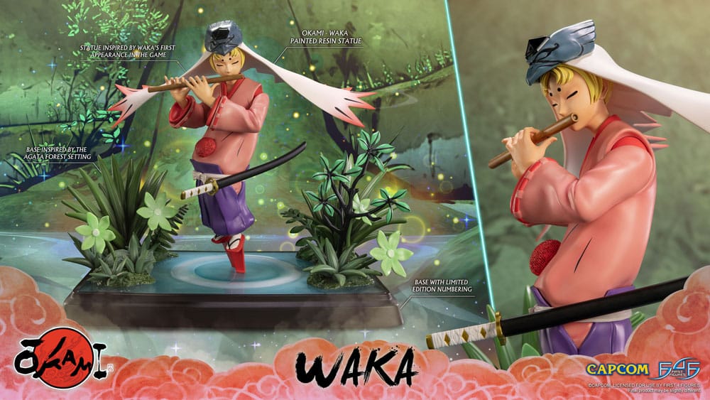 Okami Statue Waka 42 cm Image 2