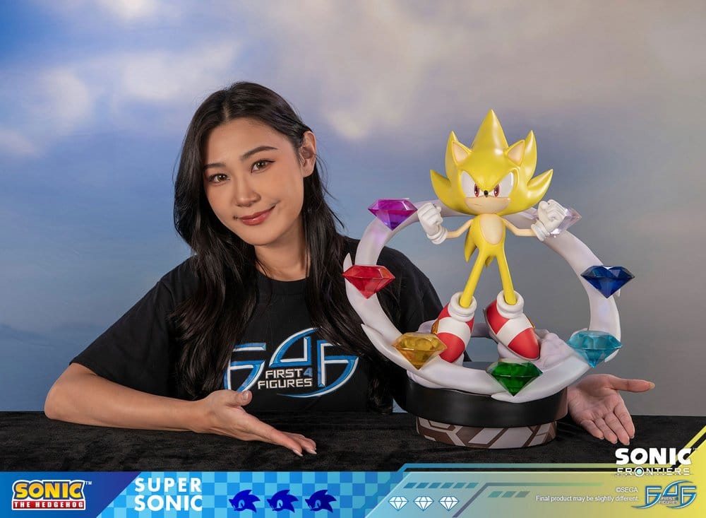 Sonic The Hedgehog Sonic Frontiers Resin Statue Super Sonic 45 cm Image 3