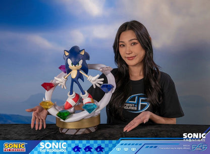 Sonic The Hedgehog Sonic Frontiers Resin Statue Sonic 42 cm Image 3