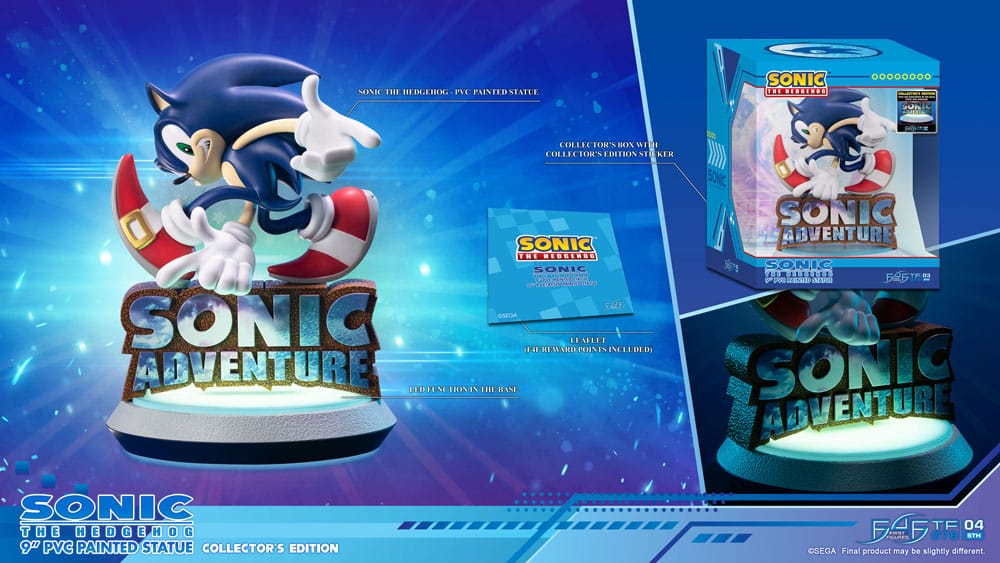 Sonic Adventure PVC Statue Sonic the Hedgehog Collector's Edition 23 cm Image 17