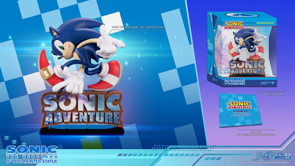 Sonic Adventure PVC Statue Sonic the Hedgehog Standard Edition 21 cm Image 13