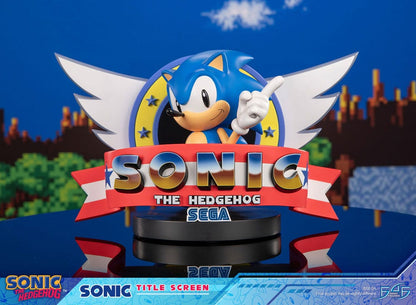 Sonic the Hedgehog Statue Sonic Title Screen 21 cm Image 9